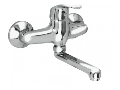 Drezová batéria ZORA s rovným ramienkom 12cm, rozstup 150mm, chróm