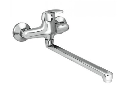 Drezová batéria ZORA s rovným ramienkom 30cm, rozstup 100mm, chróm