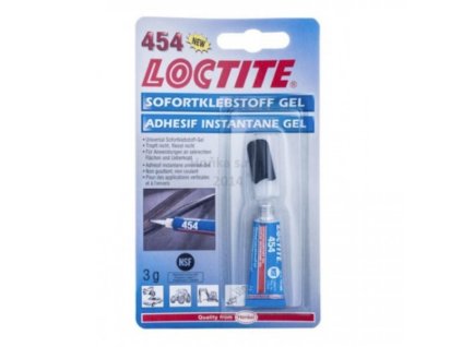 Lepidlo sekundové Loctite 454 gel, tuba 3g