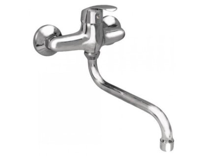 Drezová batéria ZORA s "S" ramienkom 20cm, rozstup 150mm, chróm