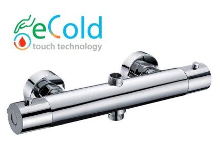 Batéria AQS sprchová termostatická pre 2 odberné miesta Cooltouch s eColdTouch