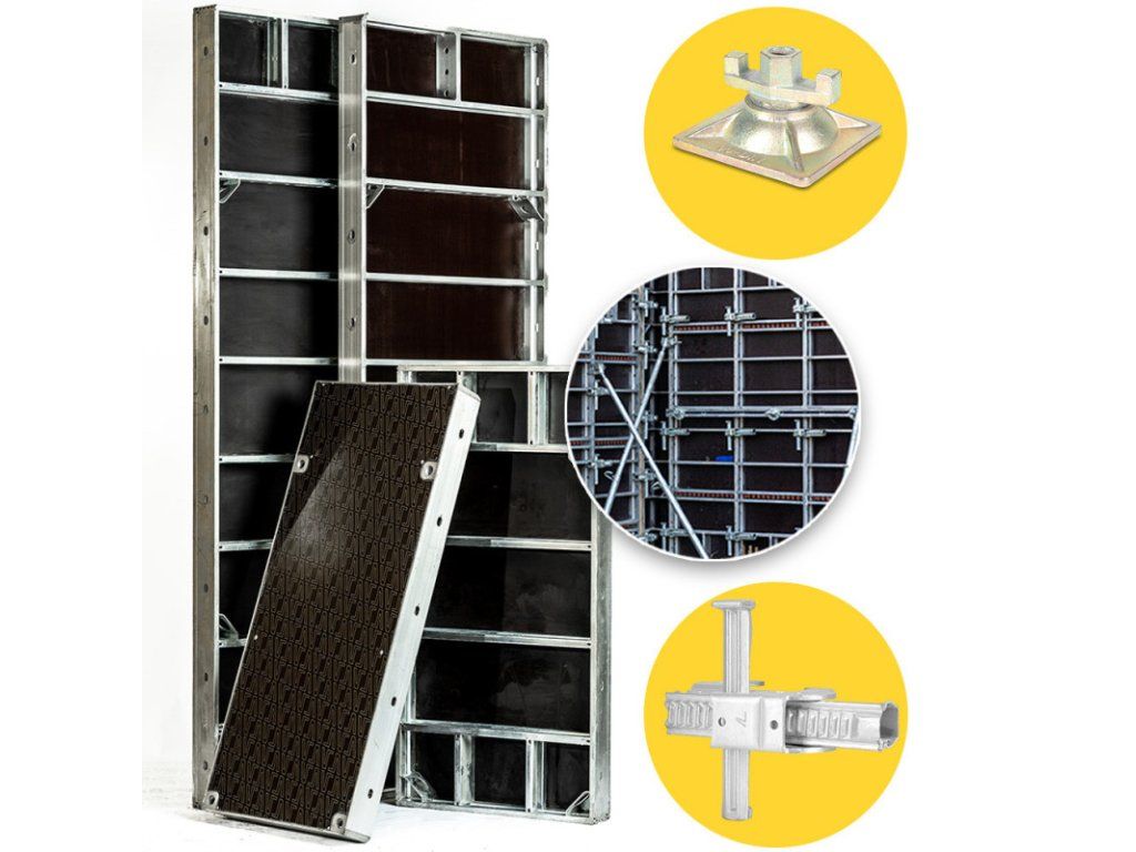 wall formwork 60kn slabs rasto type formwork set and accessories