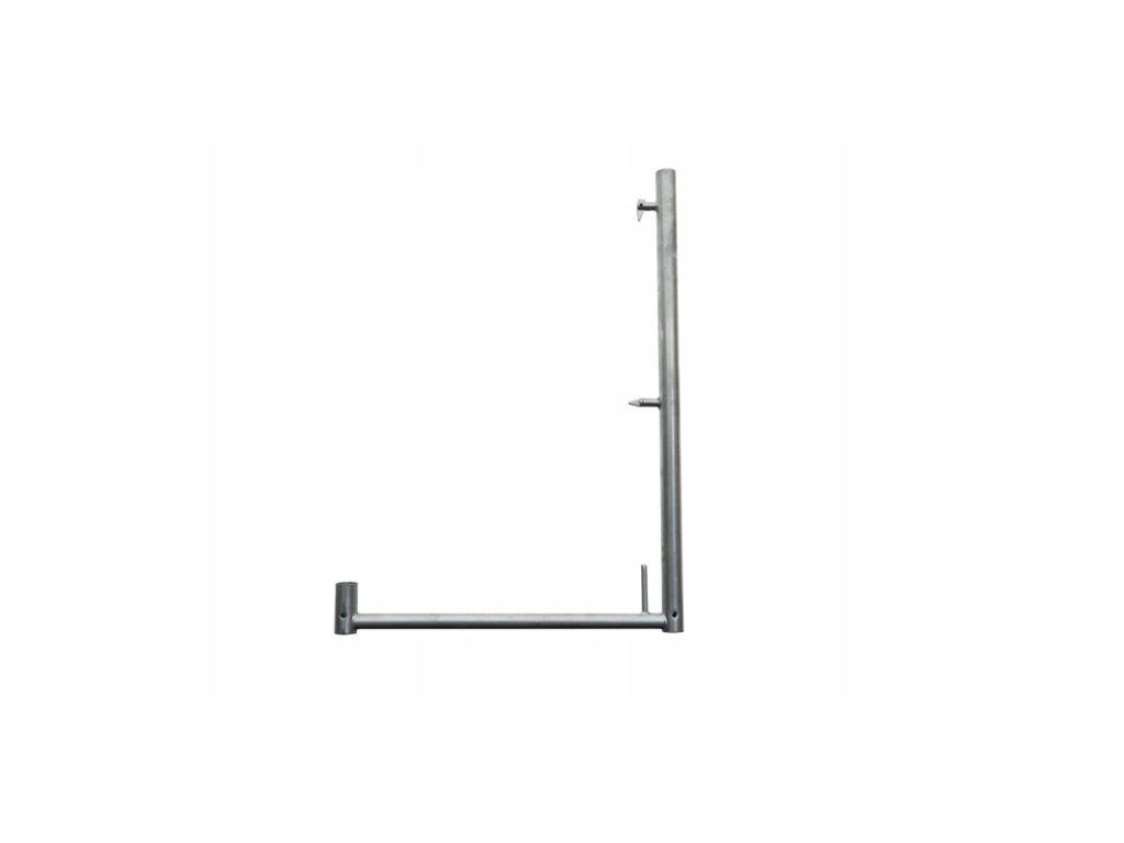 handrail post with protection 100x070m p70 type plettac