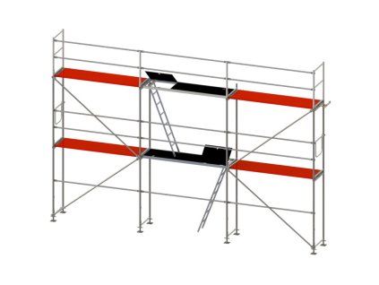 construction scaffolding p70 type plettac 47m2