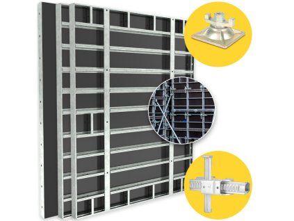 wall formwork 60kn large formwork panels mamut fits rasto