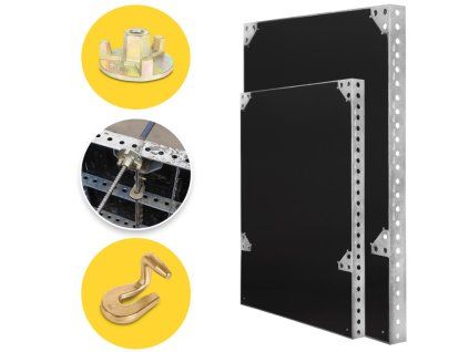 foundation formwork set foundation footings foundation strips sockets suitable for tekko