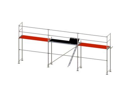 p70 facade scaffolding plettac type 33m2