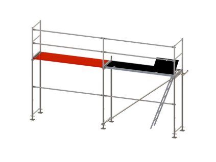 construction scaffolding p70 type plettac 22m2