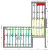 set of ceiling formworks ceiling supports beam unforged light 59 m