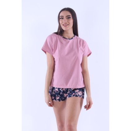 Dámské pyžamo Lada 5 růžové (Velikost XXL)