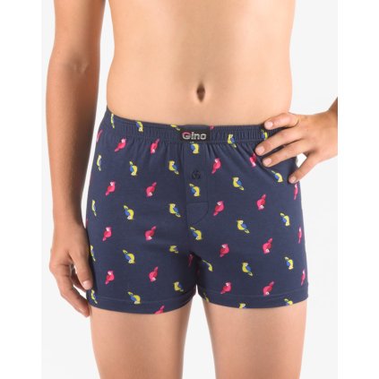 GINA dětské trenky volné chlapecké, šité, s potiskem 25016P