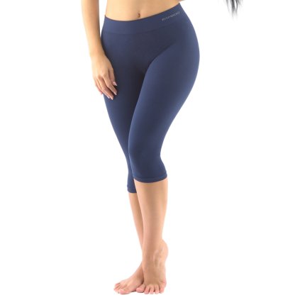 GINA dámské capri, bezešvé, klasické Eco Bamboo 95033P