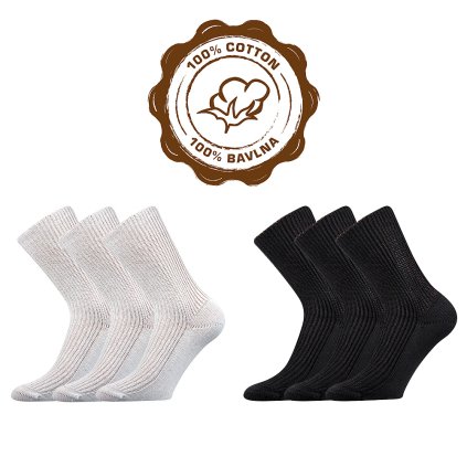 Ponožky Pepina (Barva bílá, Velikost 35-37 (23-24))
