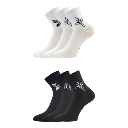 Ponožky Tatoo (Barva mix-bílá, Velikost 35-38 (23-25))