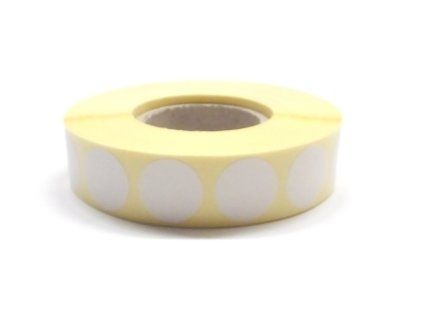 zalepky na terce bile 20mm