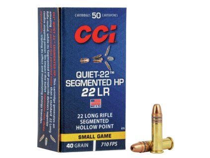 22 lr cci quiet segmented hp 40 grs