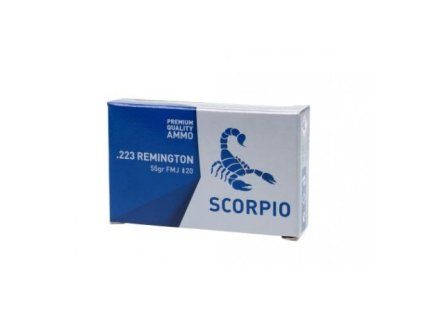 scorpio 223 rem 55gr fmj 1