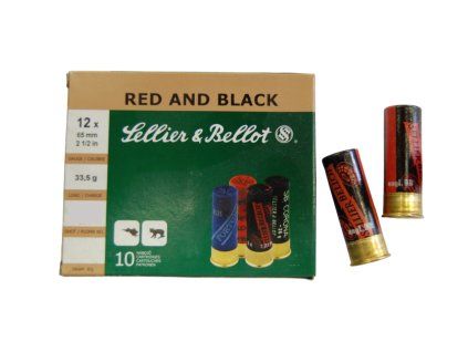 12 x 65 red black sellier bellot