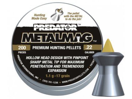 diabolo jsb predator metalmag 200ks cal 5 5mm original