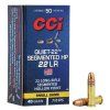 22 lr cci quiet segmented hp 40 grs