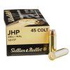45 colt jhp sellier bellot