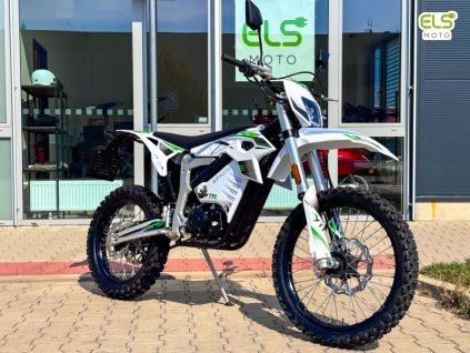 Elektromotorka ELS MOTO MXC 3000, motor 12 KW, 1000Nm, CATL 72V/60 Ah (4320 Wh), bílá 139 70