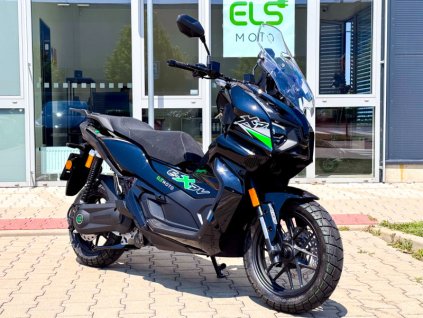 Elektro skútr Easycool e-XDV, středový motor až 15 kW, li-on baterie LG 72V/90Ah, černý 139 97