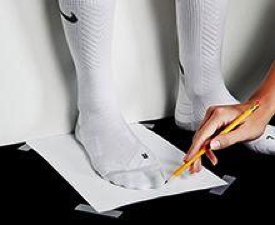 Ako správne zmerať nohu – krok 3