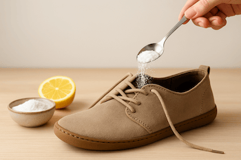 kyselina citronova a sol do topanok