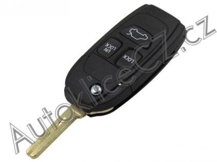 Vystřelovací klíč Volvo 3 tlačítka (obal)