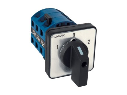 OTOČNÝ SPÍNAČ LW26-25S 25A, 4 ÚROVNĚ, 3 POZICE