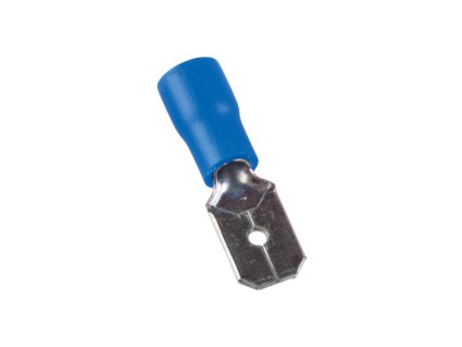 IZOLOVANÉ KABELOVÉ KONCOVKY MDD MUŽSKÉ 2-250/MODRÉ (100 ks v balení)