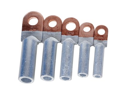 Bimetalový nekrytý kabelový konektor DTL-1-16/8