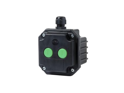 KRABIČKA PP- 2 TLAČÍTKO START S 1 VSTUPEM, IP65