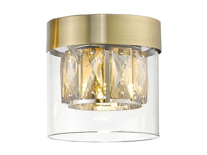 ZUMA LINE STROPNÍ SVÍTIDLO GEM C0389-01A-0FD2 1XG9 BRONZ