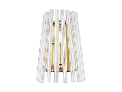 Nástěnné svítidlo ZUMA LINE BACH W0547-01H-F9AC 1XE14 ZLATO