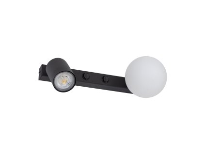 NÁSTĚNNÉ SVÍTIDLO TK LIGHTING VOX 10148 1XGU10+1XG9 BÍLÉ/ČERNÉ