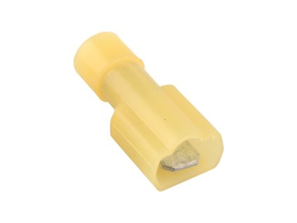 Izolovaný konektor MDFN 5.5-250/žlutá (100 ks v sáčku)