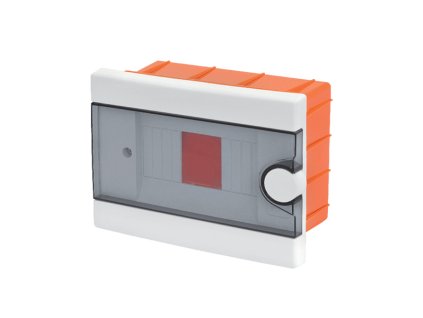 PLASTIC DISTRIBUTION BOX 6 (2-6) WAY – BUILT-IN MOUNTING