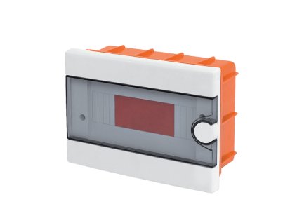 PLASTIC DISTRIBUTION BOX 9 WAY – BUILT-IN MOUNTING