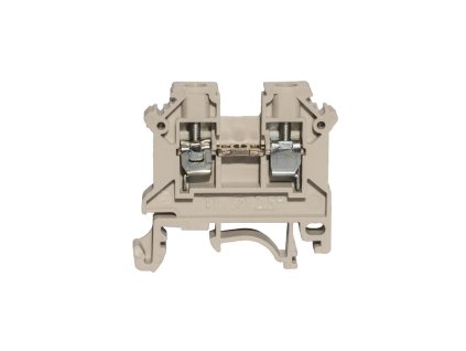 ŠROUBOVÝ TERMINÁLOVÝ BLOK 4MM2 HF PA66 UL94, ČERVENÝ