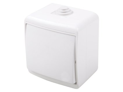 SPÍNAČ JEDNOTLAČÍTKOVÝ DVOUSMĚRNÝ ODOLNÝ VODĚ