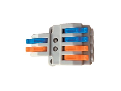 Svorkovnice 2 vstupy / 4 výstupy 4.00mm²