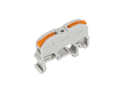 Svorkovnice pro DIN lištu 1 vstup / 1 výstup 4.00mm