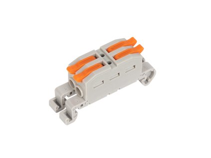 Svorkovnice pro DIN lištu 2 vstupy / 2 výstupy 4.00mm
