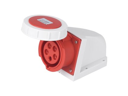 pevná průmyslová zásuvka HTN-1251 32A IP67 3P+N+E 400V