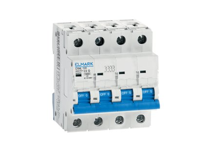 MINIATURNÍ JISTIČ C104L/50A 4P KŘIVKA C