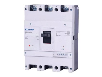MCCB DS-3E 1000A ELEKTR. NASTAVITELNÝ ROZSAH 3P 400-1000A