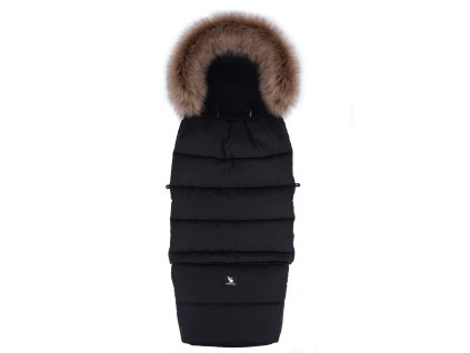 Zimní fusak COMBI Moose YUKON Black, černý