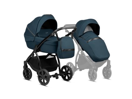 Kočárek Luno All Trails 2v1 Ocean Blue